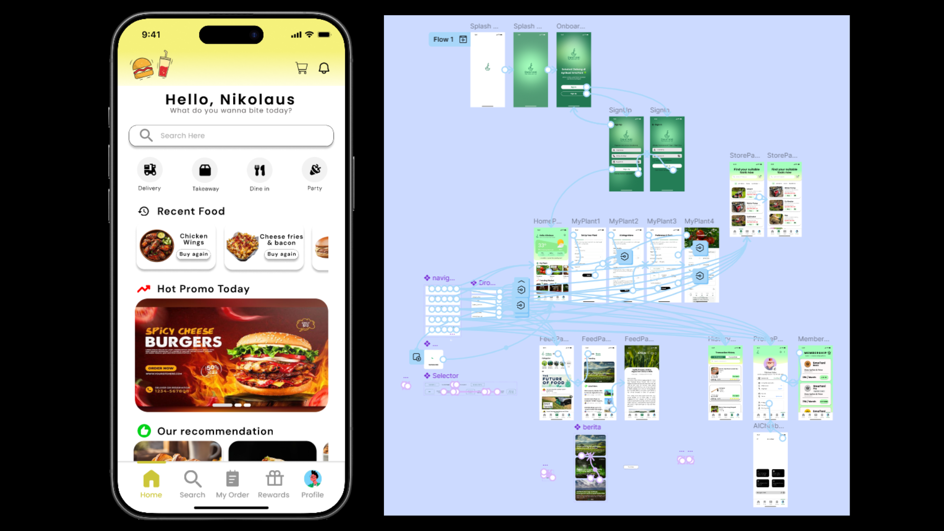 Home Page + Prototype